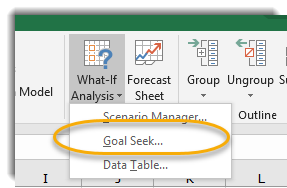 Excel: Forecasting with Goal Seek